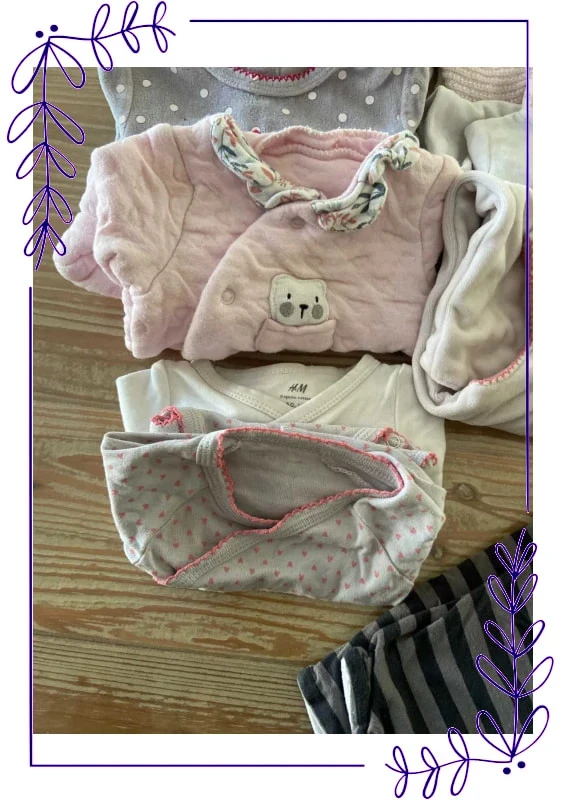 Baby girl lot 1 month (9 pieces) – photo 3
